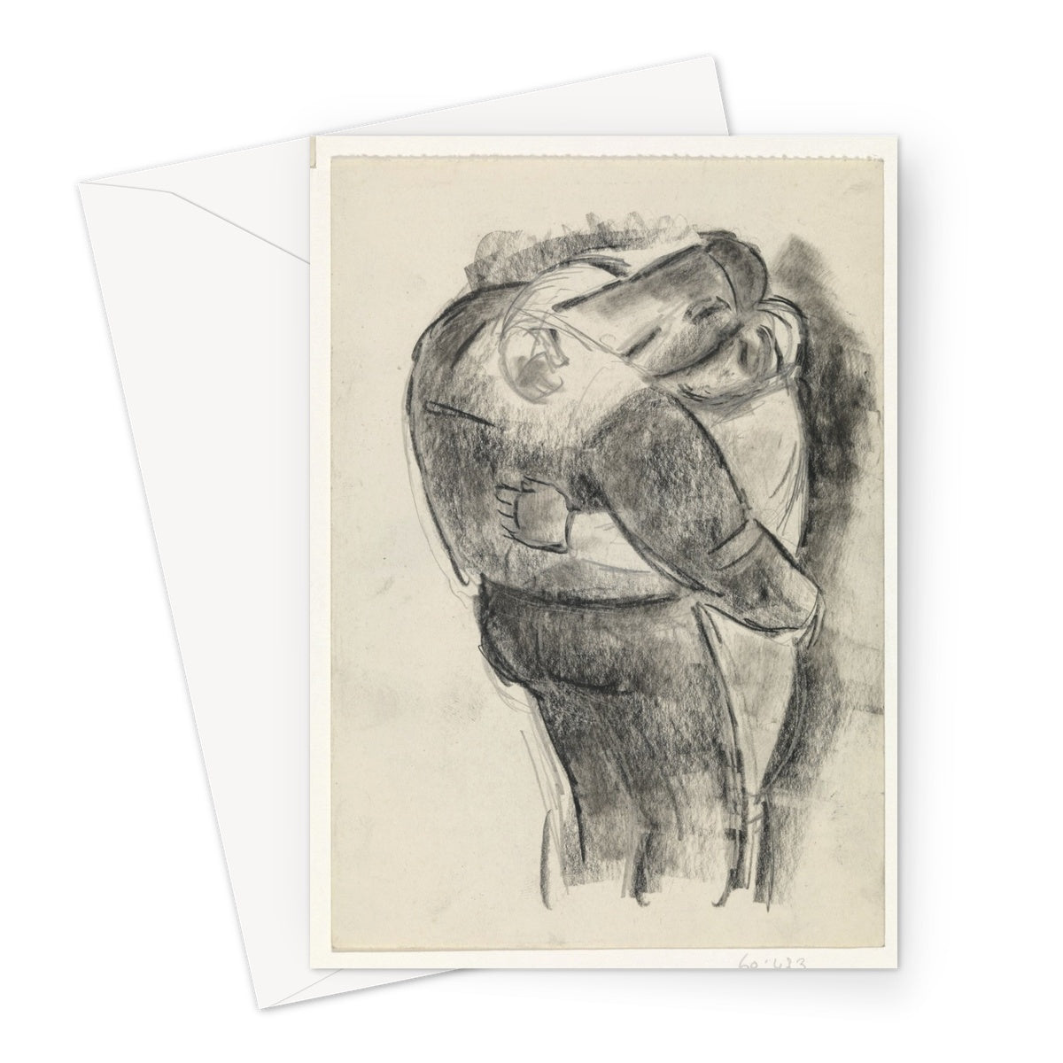 Kussend Stel, Leo Gestel, .c 1920s - Valentine's Greeting Card