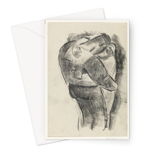 Kussend Stel, Leo Gestel, .c 1920s - Valentine's Greeting Card