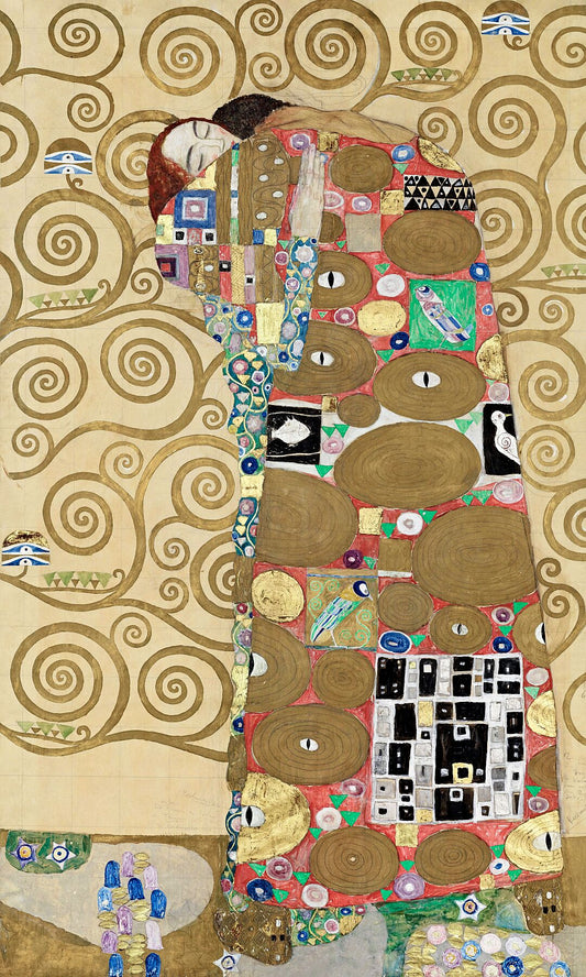 Fulfillment by Gustav Klimt  c. 1910–1911