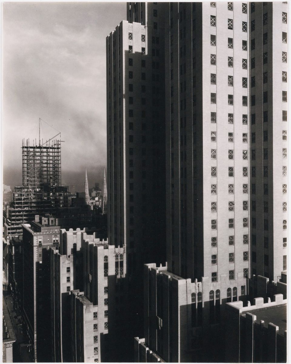 New York [from the Shelton] by Alfred Stieglitz - 1930