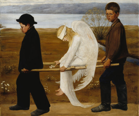 The Wounded Angel by Hugo Simberg - 1903