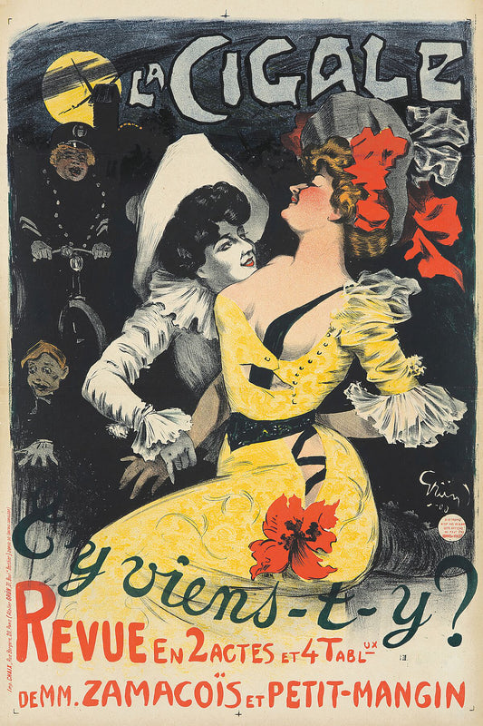 La Cigale by Jules-Alexandre Grün - 1900
