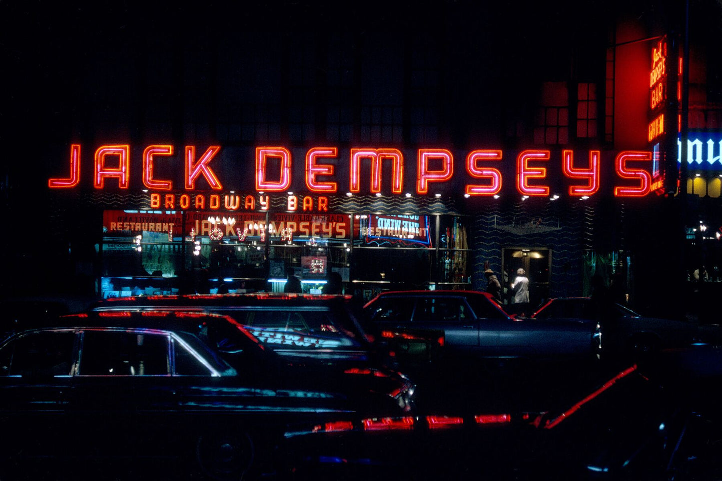 Jack Dempsey's Bar, Broadway,  NYC, New York by Gerry Cranham - November 1967 