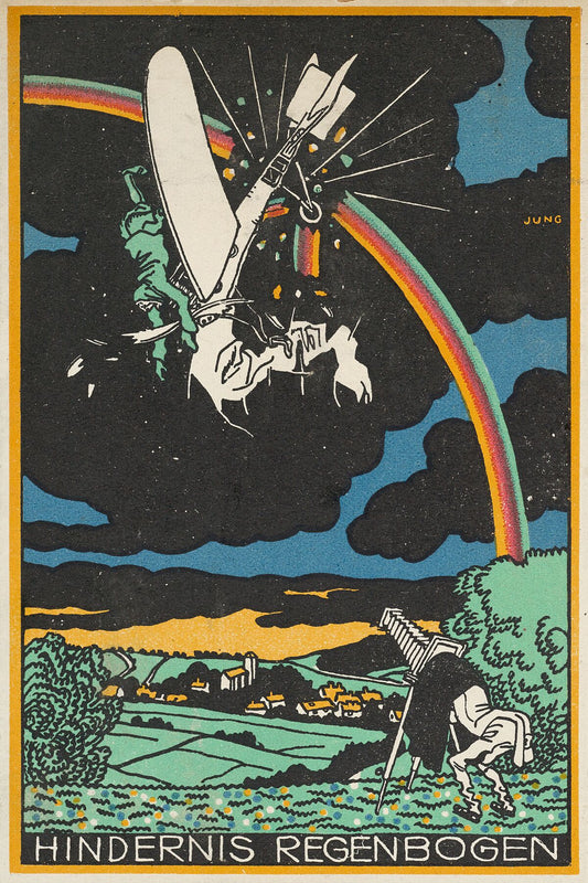 Rainbow Obstacle (Hindernis Regenbogen) by Moriz Jung - 1911