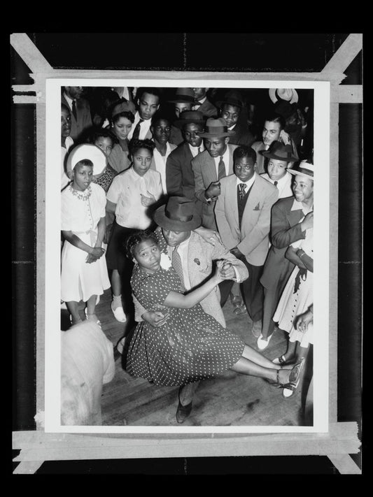 Bailarines en un club de jazz por William P. Gottlieb - c. 1940