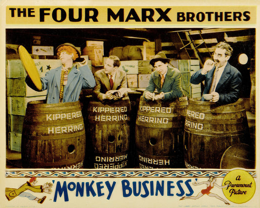 Monkey Business Lobby Card - 1931