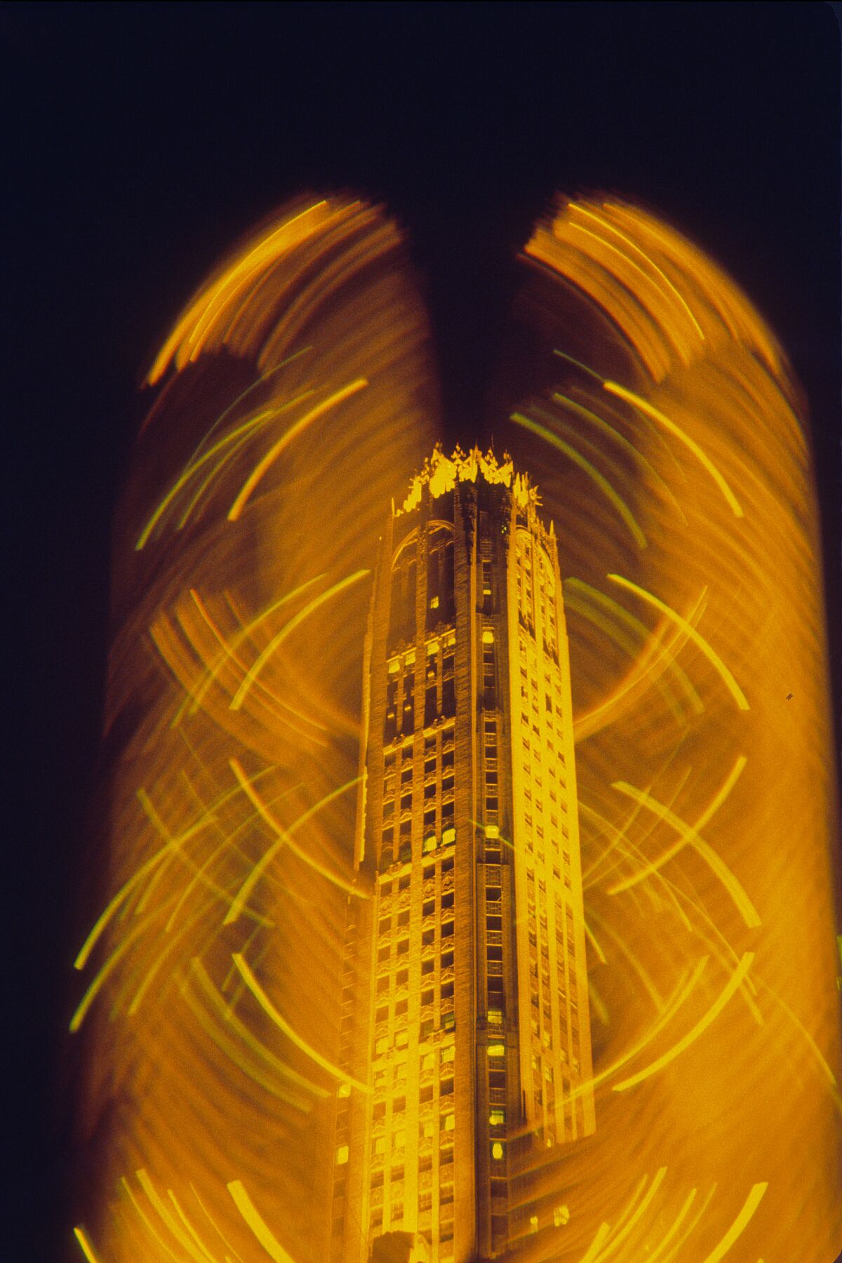 New York City, Yellow Skyscraper by Gerry Cranham - November 1967 
