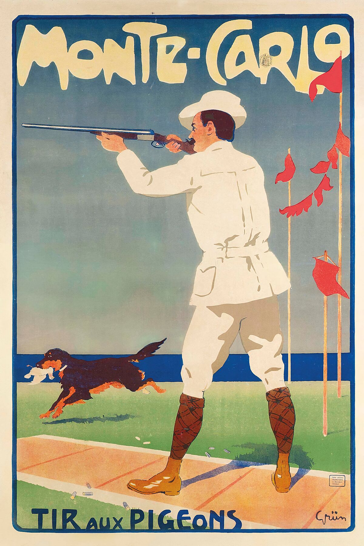 Monte Carlo by Jules-Alexandre Grün - c 1920s