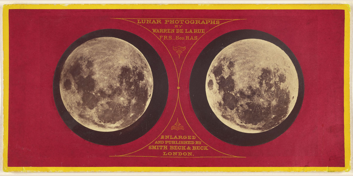 Fotografías lunares II por Warren De La Rue - 1858