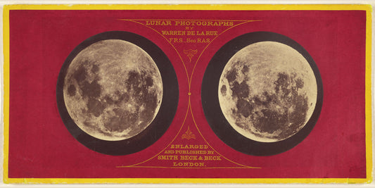 Photographies lunaires II de Warren De La Rue - 1858