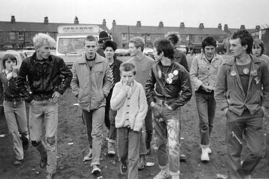 En route pour le match : les fans de football à Manchester par Iain SP Reid - ch. 1977