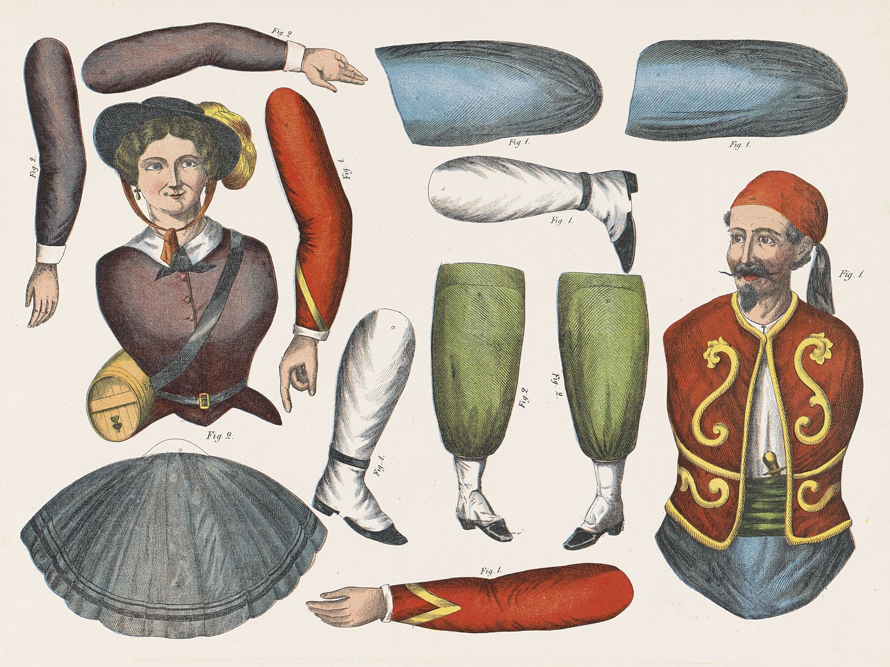 Movable Dolls by Jan de Haan -1875-1903