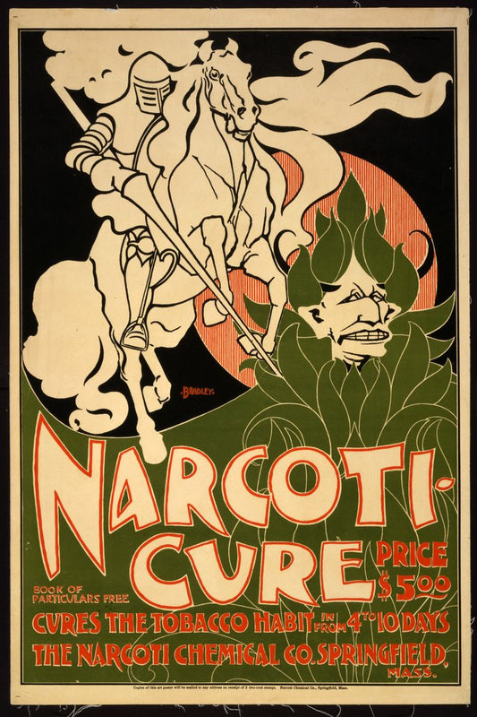 NARCOTI-CURE, annonce - 1895