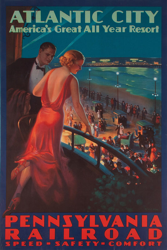 Atlantic City by Edward M. Eggleston - 1935