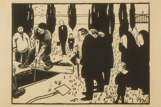 The Funeral by Félix Vallotton - 1891