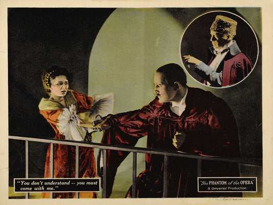 The Phantom of the Opera Lobby Card (2) - 1925