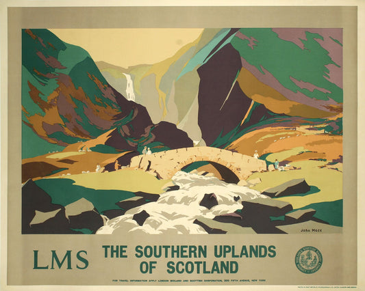 Southern Uplands by John Edmund Mace - c.1930