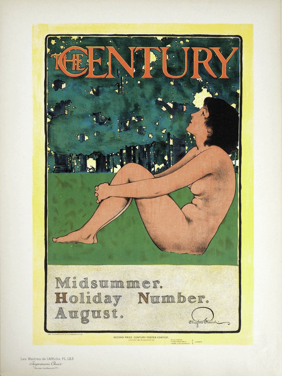 Dreaming Nude by Fred Hyland - 1897