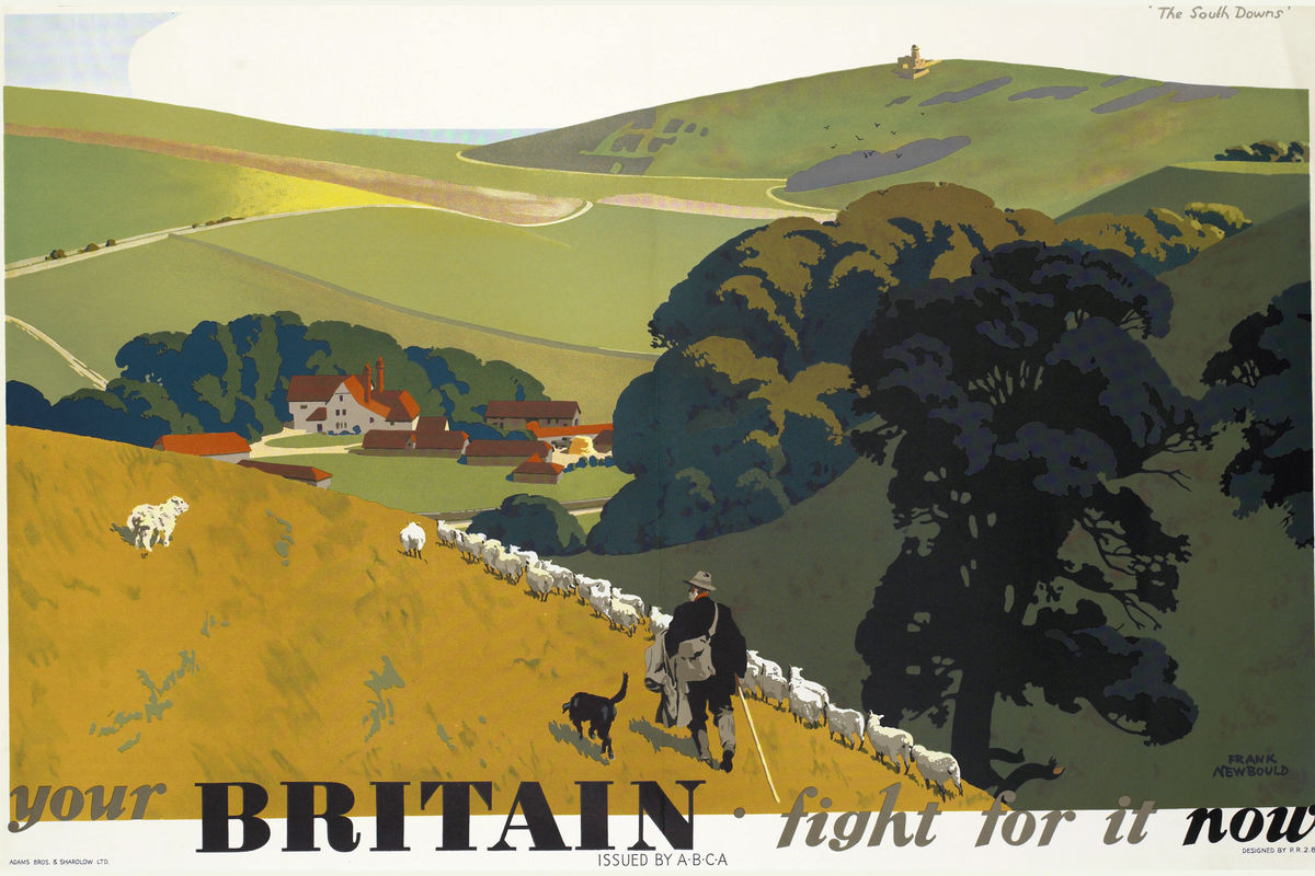 BRITAIN. Fight for it Now by Frank Newbould - WWII