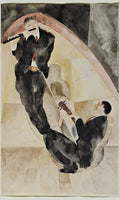 Vaudeville Musicians by Charles Demuth - 1917